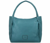 Airy Shopper Tasche Leder 39, deep sea