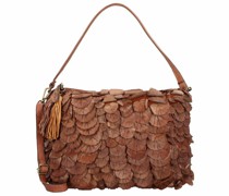 Nussdorferstrasse 4 Schultertasche Leder cognac
