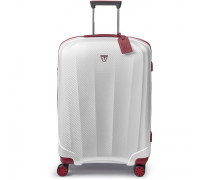 We Are Glam 4-Rollen Trolley 80 cm rosso-bianco