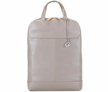 Rucksack Leder 40 cm Laptopfach fumo