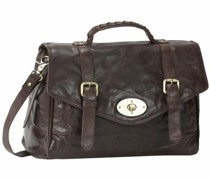 Columbus Aktentasche Leder 37 cm tobacco