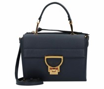 Arlettis Handtasche Leder midnight blue