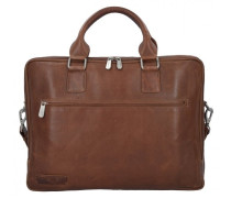400er Serie I Aktentasche Leder 41 cm Laptopfach cognac