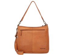 Schulmeister Schultertasche Leder 35 cm cognac2