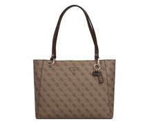 Noelle Shopper Tasche 37 cm latte logo-brown