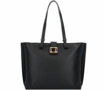 Katy Shopper Tasche Leder Laptopfach black