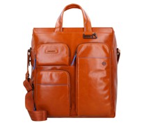 B2 Revamp Handtasche Leder 37 cm Laptopfach tobacco