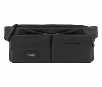 Harper Gürteltasche Leder 32 cm black