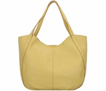 Nastally Shopper Tasche Leder capri yellow