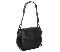 Black Label Catalyne Schultertasche Leder