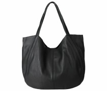 Nastally Shopper Tasche Leder black