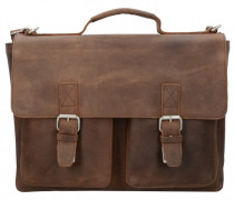 Salisbury Aktentasche Leder Laptopfach