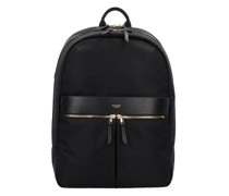 Mayfair Beaufort Rucksack RFID Laptopfach black/gold