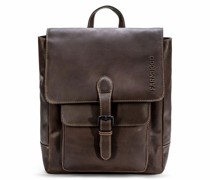 Nashville City Rucksack Leder 35 cm dark brown