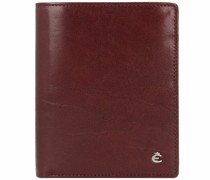 Toscana Geldbörse RFID Schutz Leder 9.5 cm coffee