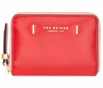 Chiara Geldbörse Leder rosso-ciliegia