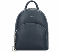 City Rucksack Leder 30 cm dunkel