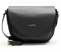 Bologna Leather Umhängetasche Leder 27 cm black