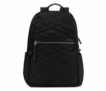 vogue xxl Vogue XXL Rucksack RFID Schutz 37 cm Laptopfach new quilt black