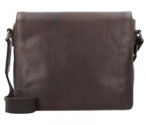 Roma Messenger Leder Laptopfach