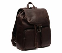 Acadia Rucksack Leder 39 cm brown