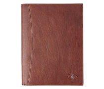 Schreibmappe Leder 32,5 cm cognac