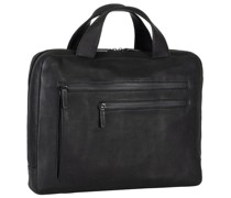 Den Haag Aktentasche Leder Laptopfach