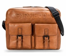 Memphis Aktentaschen Messenger Leder 38 cm Laptopfach cognac 2