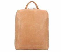 Caugio Rucksack Leder 40 cm camel