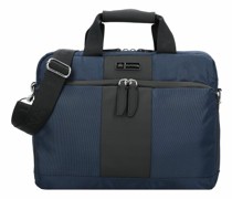 David Aktentasche Laptopfach blue