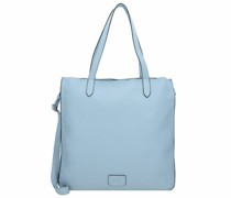 Burk Shopper Tasche Leder 40.5 cm soft blue