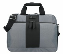 David Aktentasche Laptopfach grey