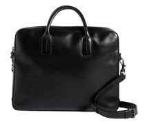 Luc 1 Aktentasche Leder 36 cm Laptopfach black