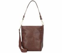 Stockholm 44 Schultertasche Leder 20 cm ceder
