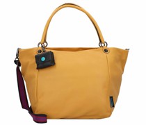 Violetta Schultertasche Leder 28 cm miele