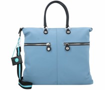 G3 Plus Handtasche L Leder nero+oceano