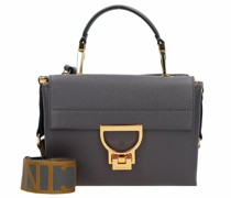 Arlettis Signature Handtasche Leder ardesia