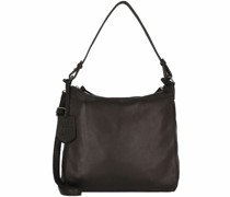 Just Jolie Schultertasche Leder black