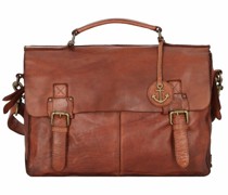 Cool Casual Bodil Aktentasche Leder 35 cm Laptopfach charming cognac