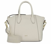 Handtasche S Leder cream