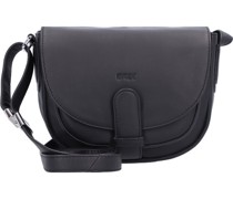 Lady Top 15 Umhängetasche Leder 19 cm black