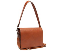 Soft Class Palermo Schultertasche Leder 22 cm cognac