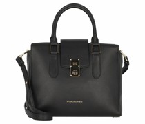 Dafne Handtasche Leder black