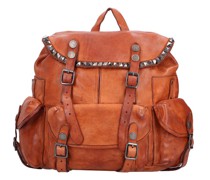 City Rucksack Leder cognac