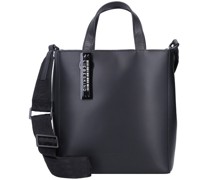 Paper Bag S Handtasche Leder 22, black