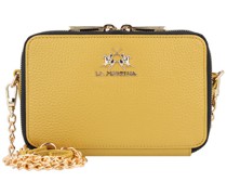 Heritage Clutch Geldbörse Leder 17 cm yellow