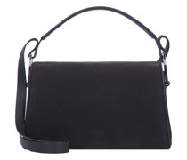 Zou 8 Schultertasche Leder 22 cm black