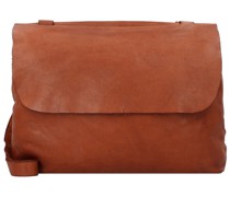 Submarine Schultertasche Leder 45 cm cognac