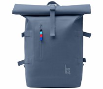 Rolltop Rucksack Laptopfach bay blue