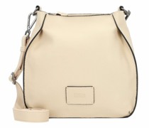 Burk Umhängetasche Leder 24 cm oat milk